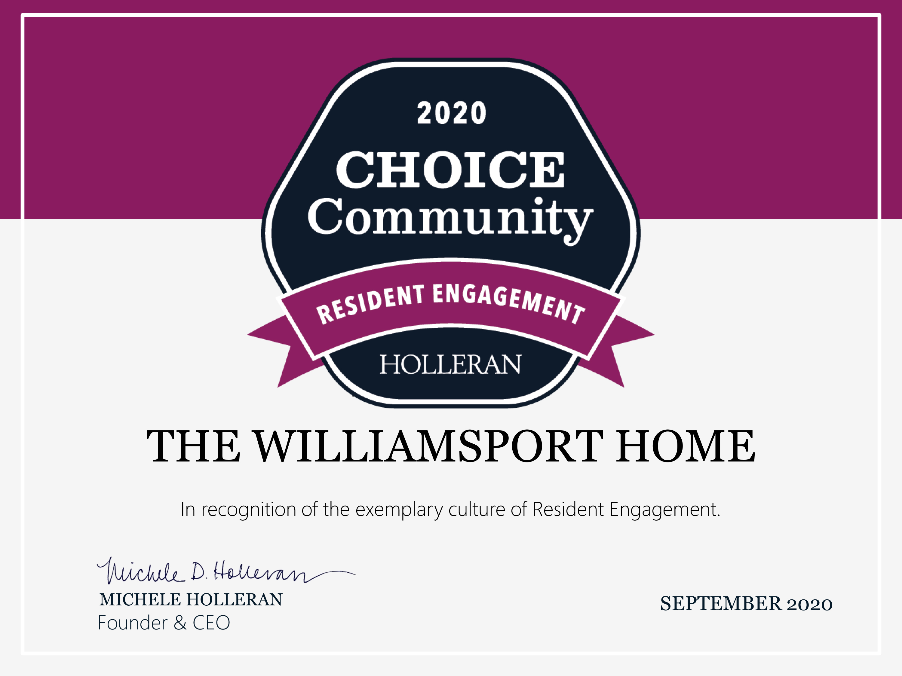 2020ChoiceCommunityAward-TheWilliamsportHome.jpg