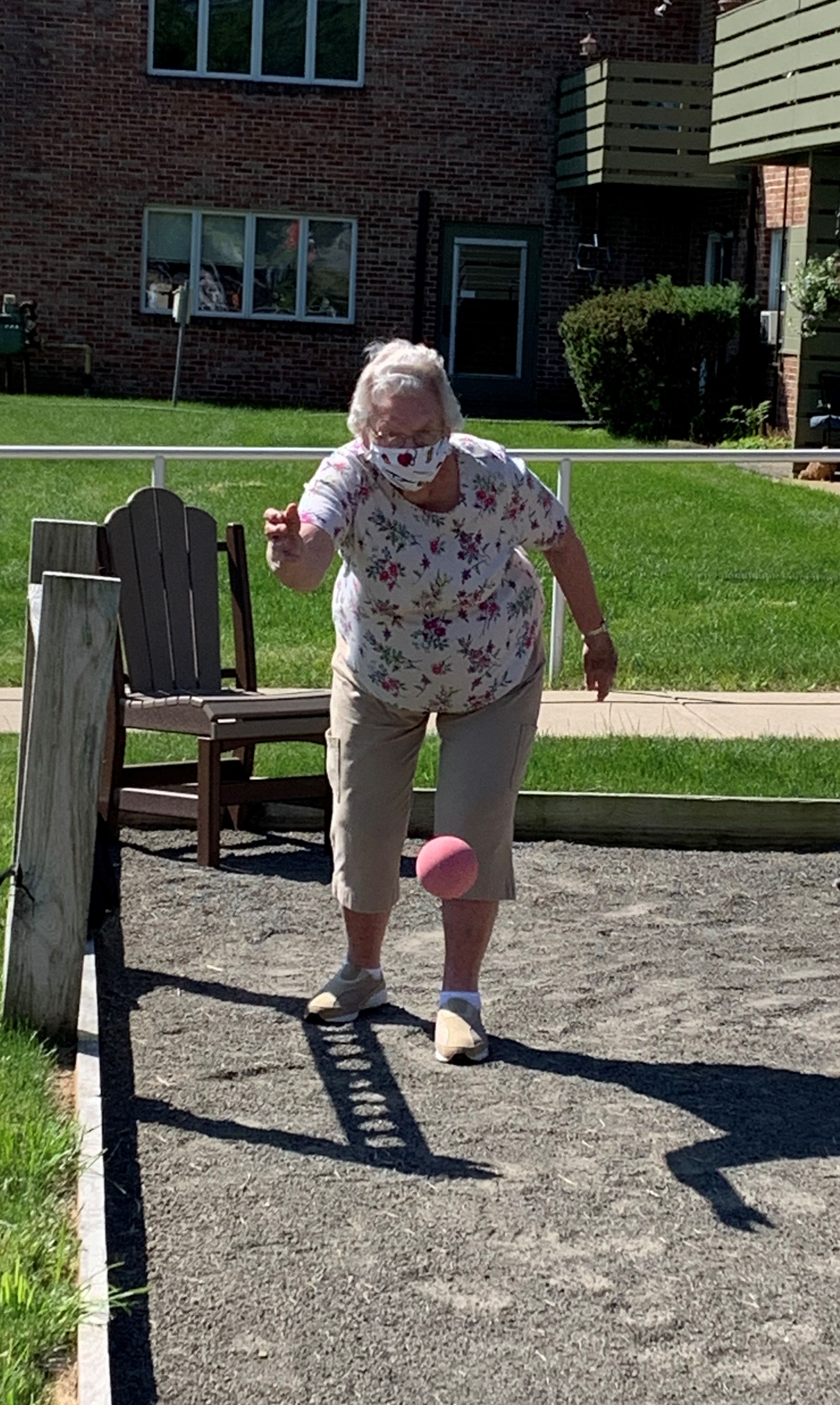 Bocce Ball Norma Peacock 3