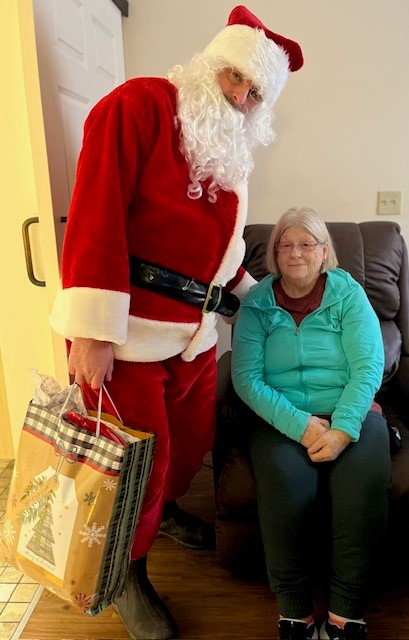 Santa with Suzie Breon