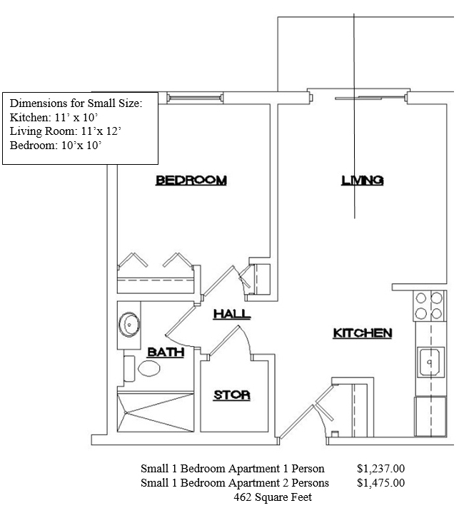 TWH small room floorplan