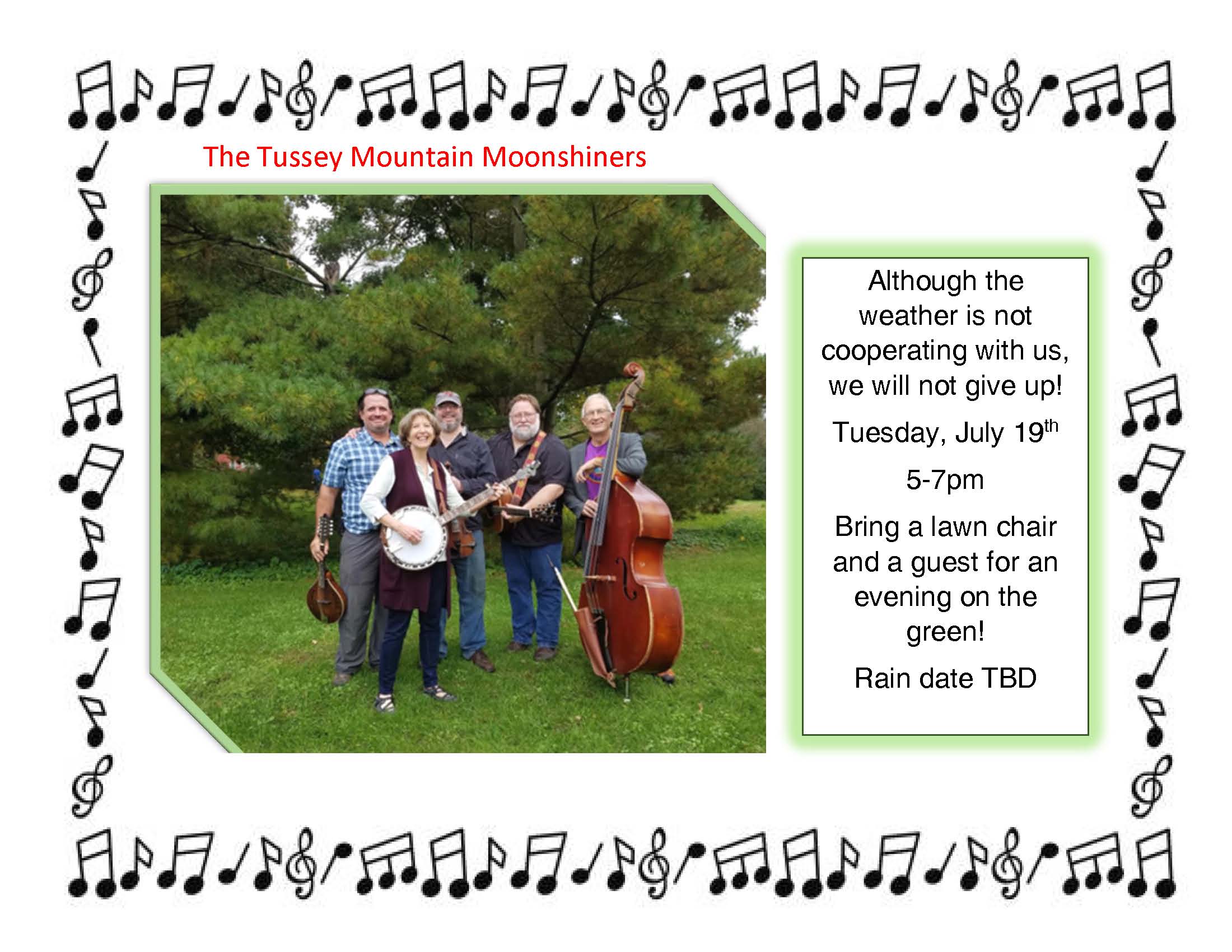 Tussey Mountain Moonshiners flyer